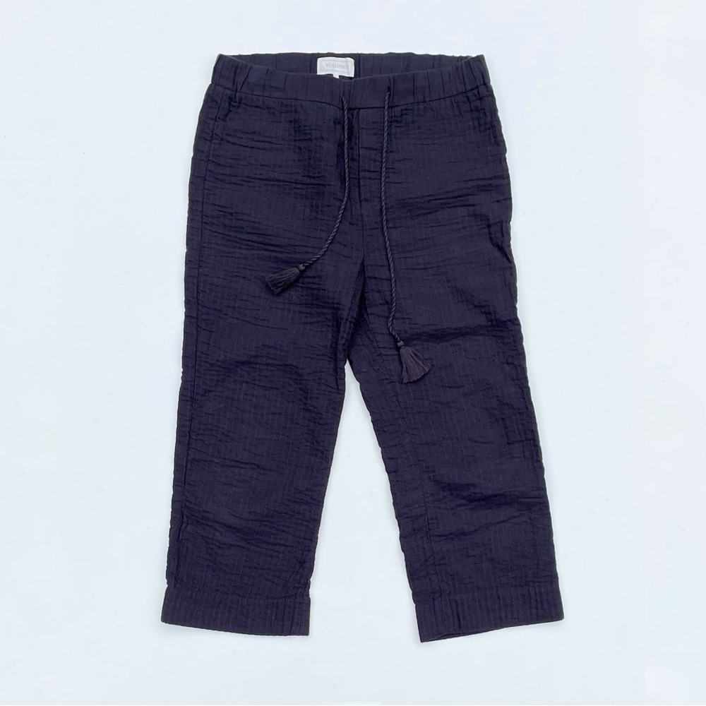 Women's Navy Cropped Pants